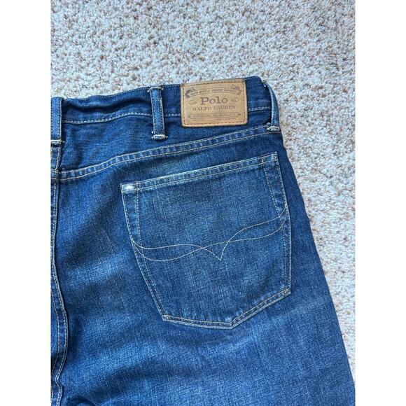 POLO RALPH LAUREN Hampton Relaxed Straight Jeans/Pants Men's size 38X32 - Picture 8 of 10